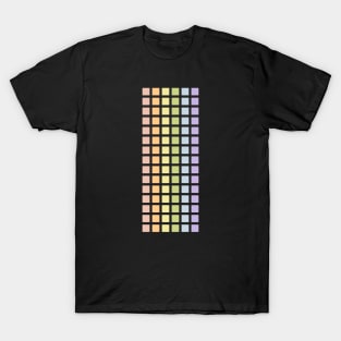 Pastel Pride Grid T-Shirt